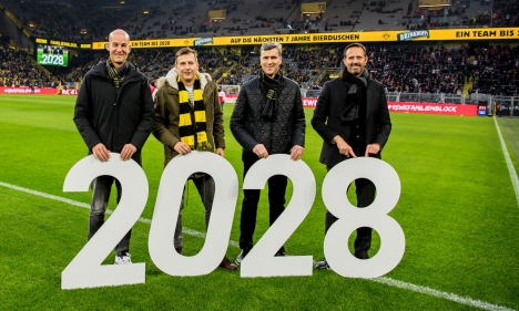 Sponsoring: BVB verlängert Partnerschaft mit Brinkhoff’s bis 2028 -